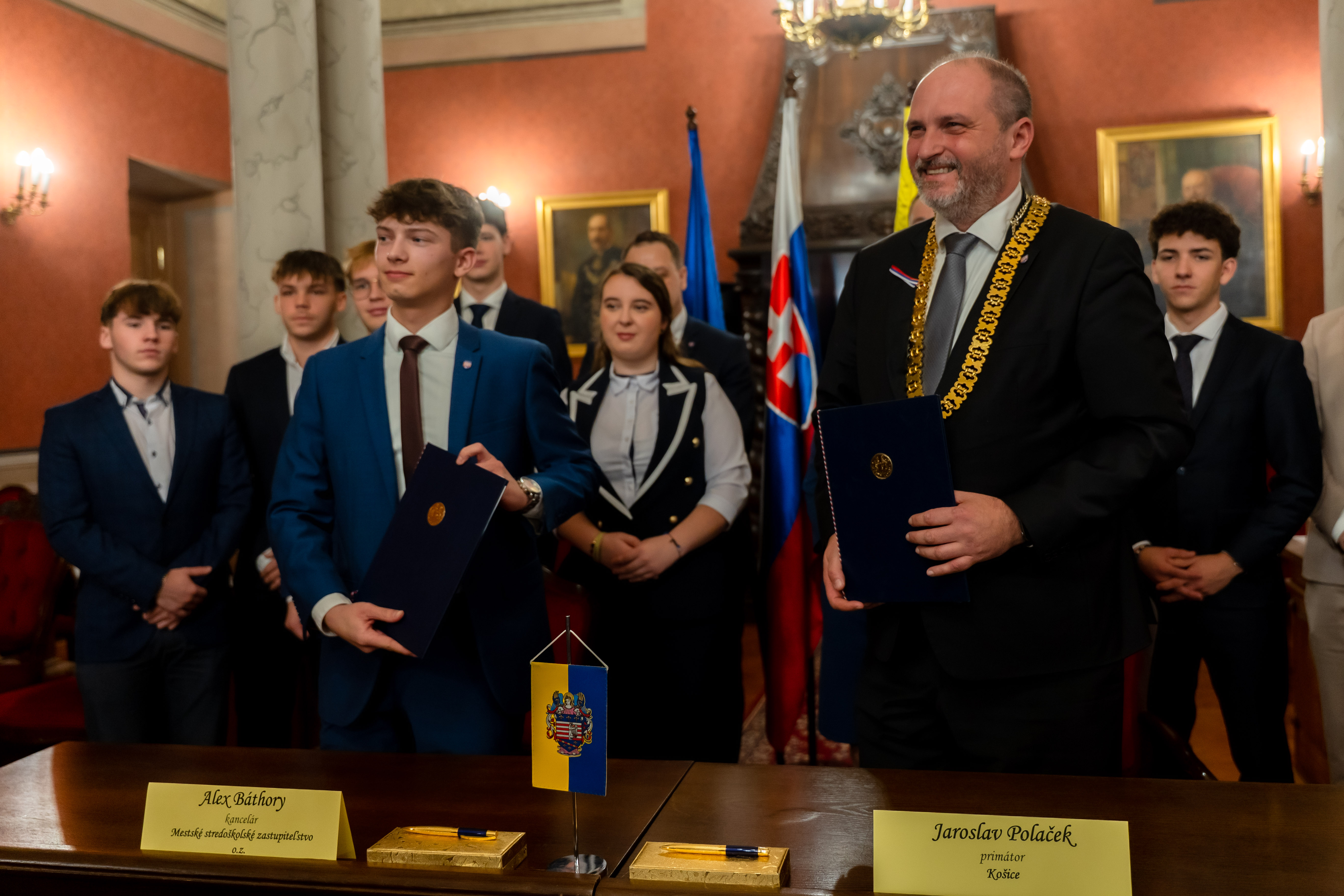 Podpis dohody o spolupraci so studentskym parlamentom-29